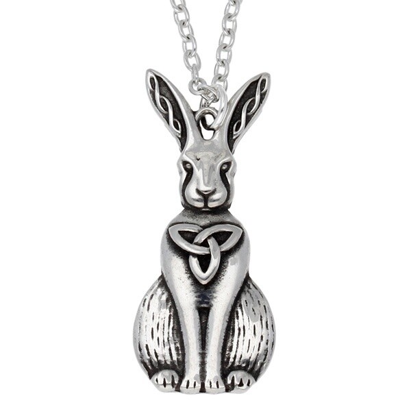 Celtic Trinity Hare Pendant