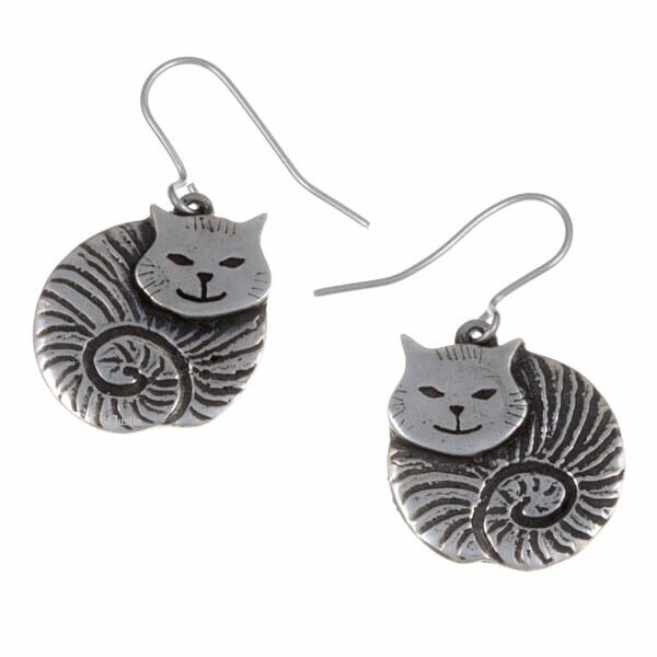 Fat Cat Earrings