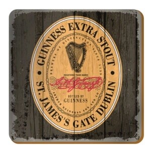 Guinness – Nostalgic Heritage Label Coaster