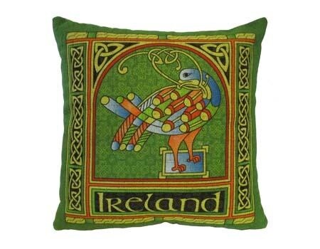 LARGE CUSHION COVER - PEACOCK