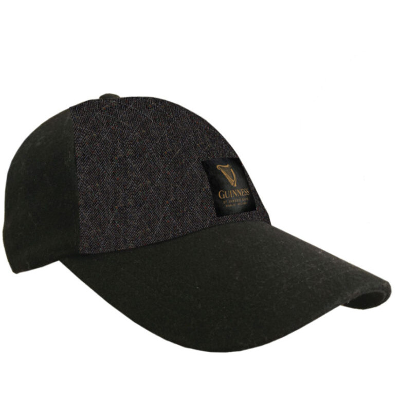 Guinness Embossed Tweed Baseball Hat