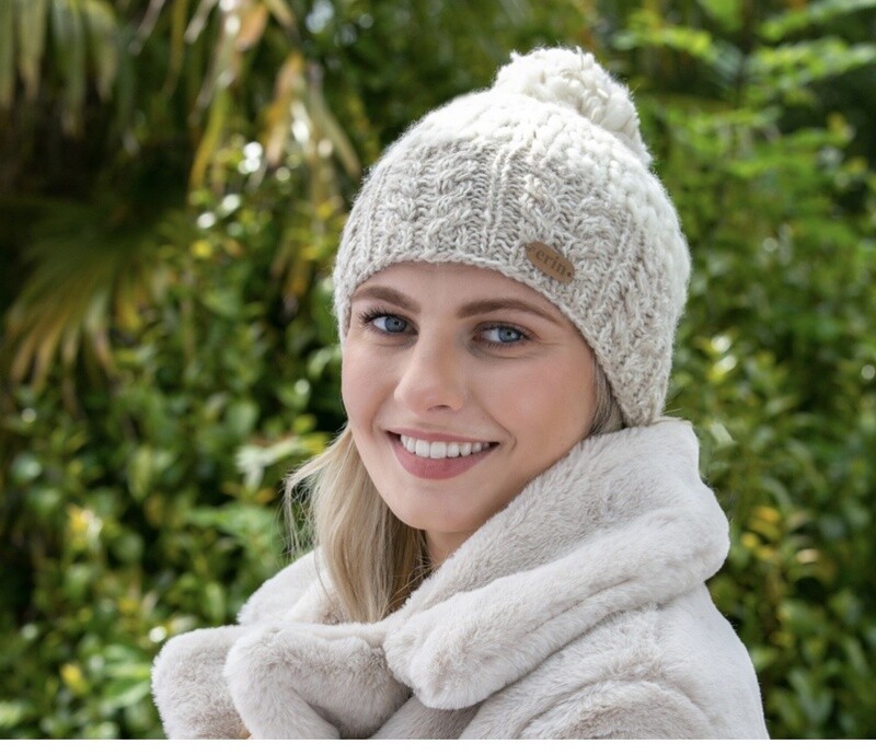 Knit Bobble Hat