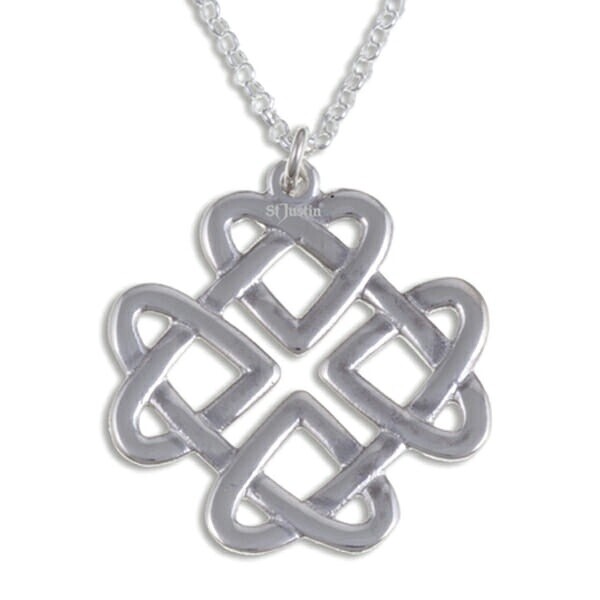 Sterling Silver Celtic Love Knot Pendant