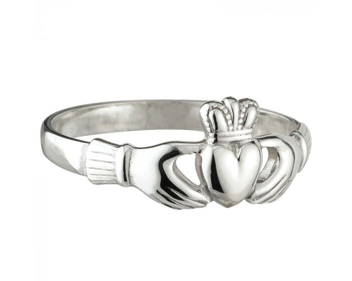 Sterling Silver Ladies Small Claddagh