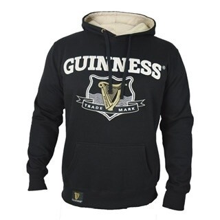 Guinness Black Hooded Sweatshirt