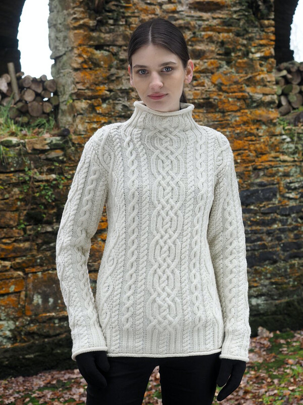 Kylemore Super Soft Funnel Neck Sweater