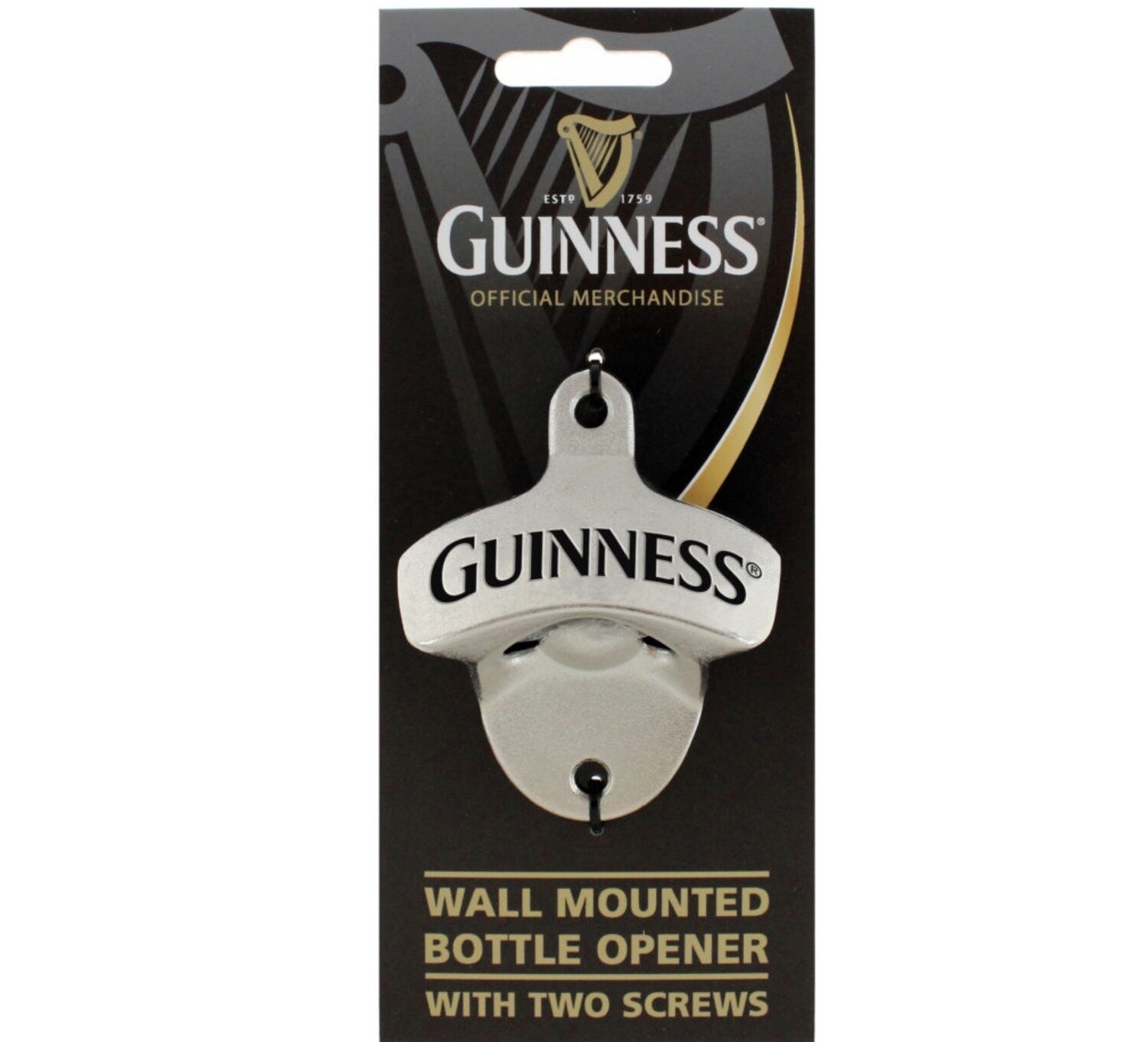 Guinness Wall Mounted Bottle Opener