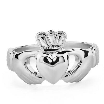 Sterling Silver Men’s Claddagh Ring
