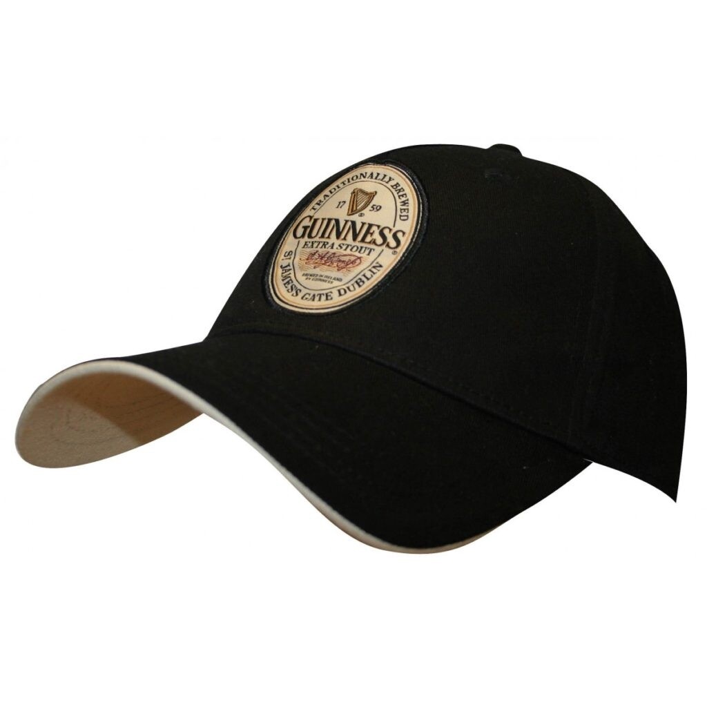 Guinness English Label Cap-Black