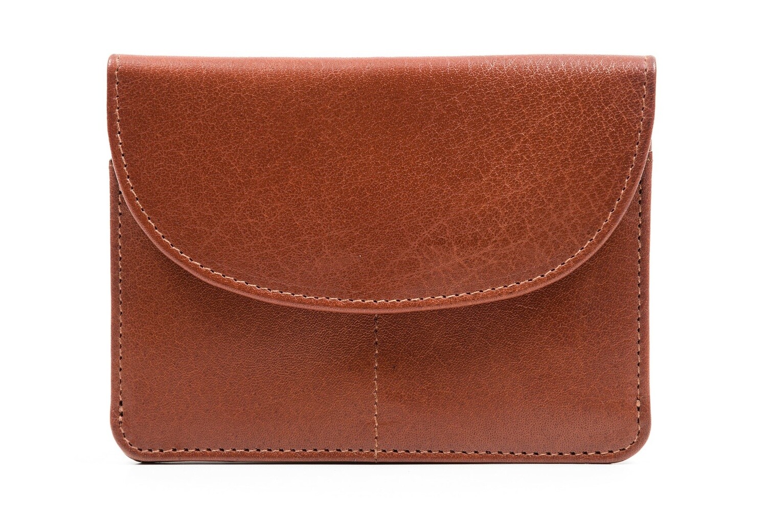 Back Zip Purse- Tan