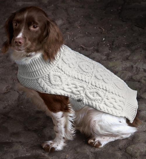 Merino Wool Dog Coat