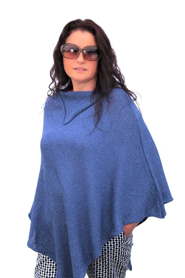 Wool & Silk Celtic Poncho