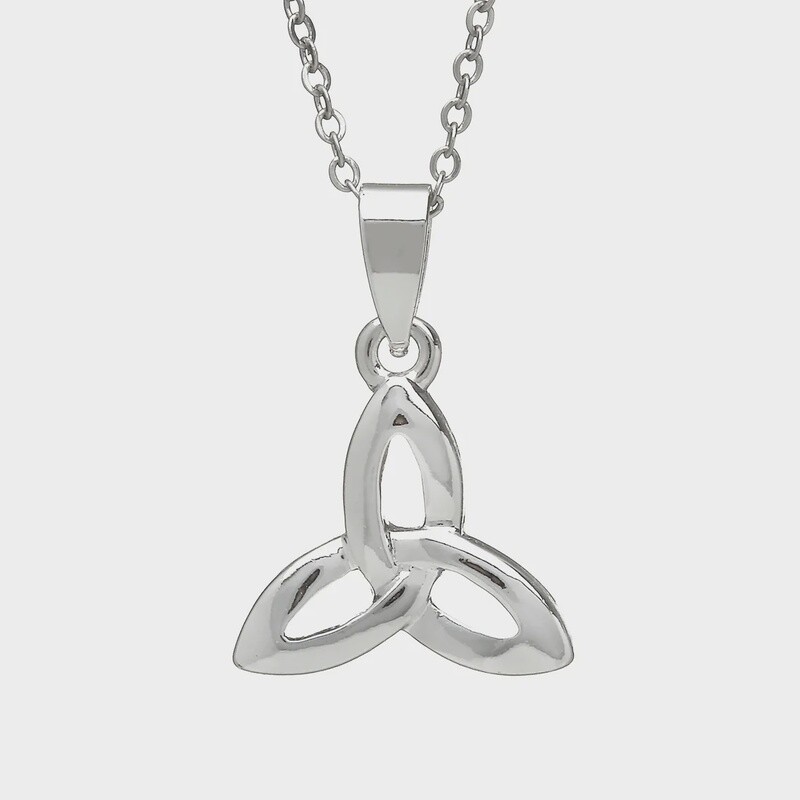 Silver Plated Trinity Pendant
