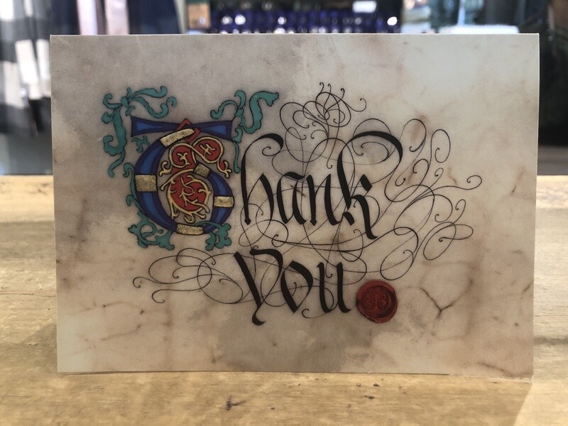 Thank You - Greeting Card
