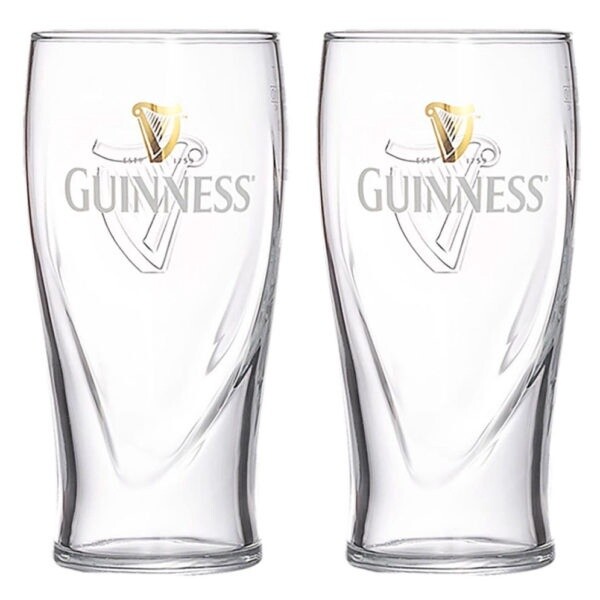 Guinness Gravity Pint Glass - 2 Pack