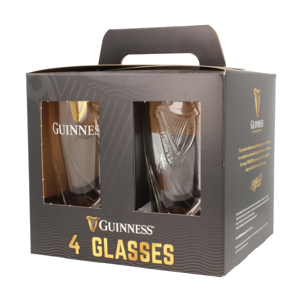Guinness embossed 4-pack