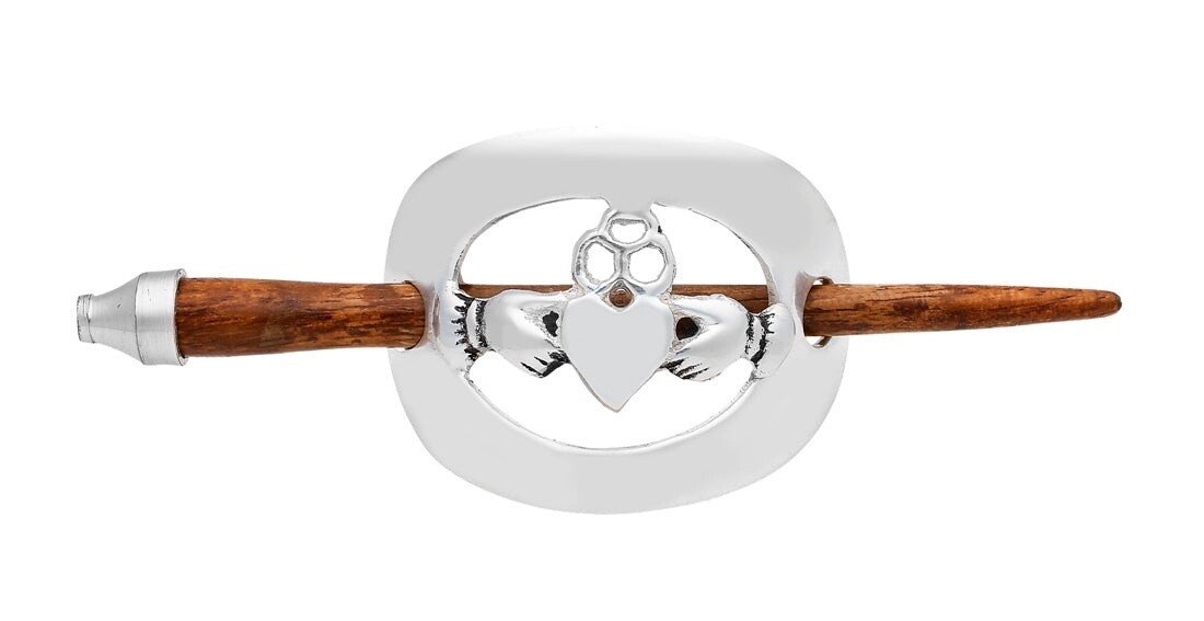 Small Claddagh Hairslide