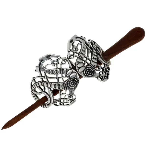 Viking Serpent Hairslide