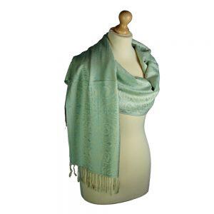 Wool &amp; Silk Pashmina Scarf - Toraigh