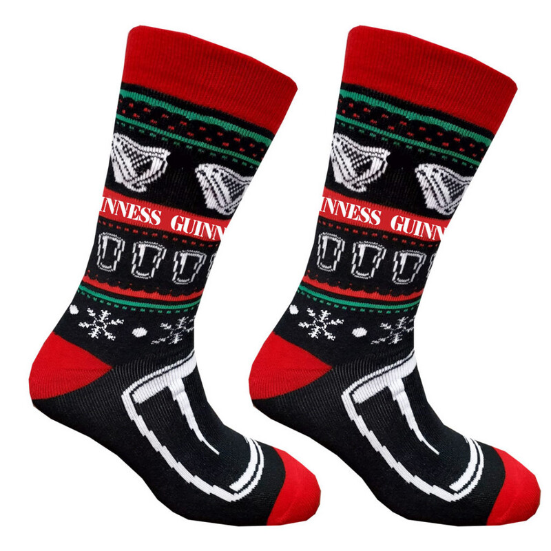 Guinness Christmas Socks