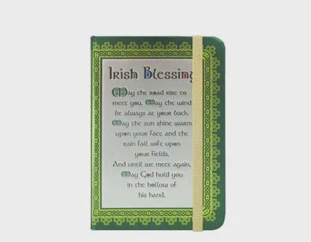 Irish Blessing Notebook
