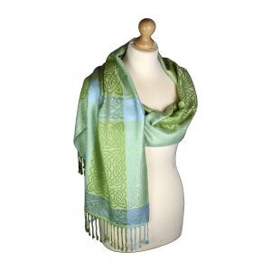 Wool &amp; Silk Pashmina Scarf -Keeragh