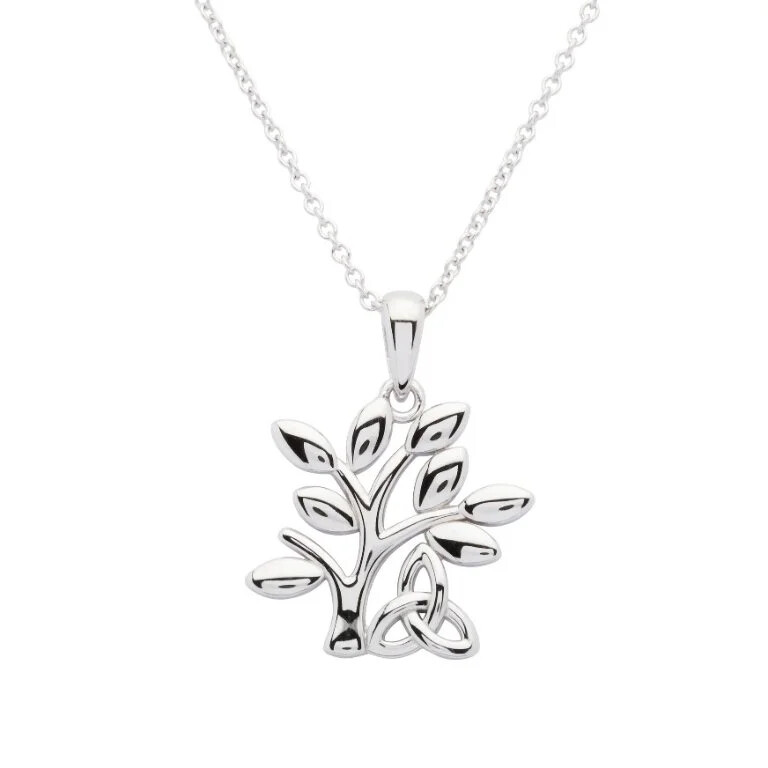 Tree of Life with Trinity Necklace
