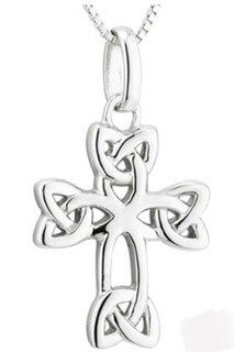 Acara-Sterling Silver Celtic Cross