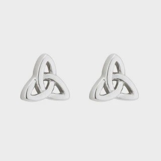 Acara-Sterling Silver Trinity Earrings