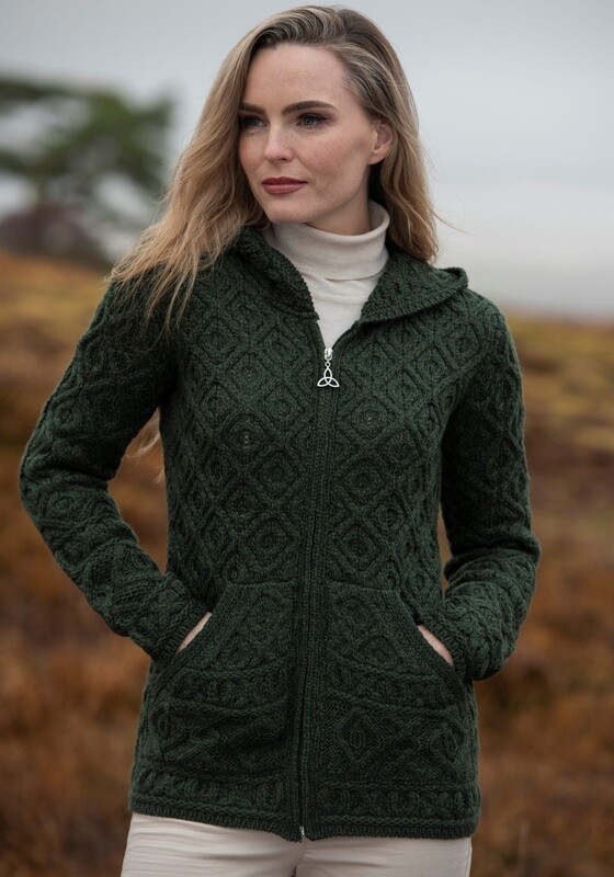 Skellig Zip Cardigan with Hood