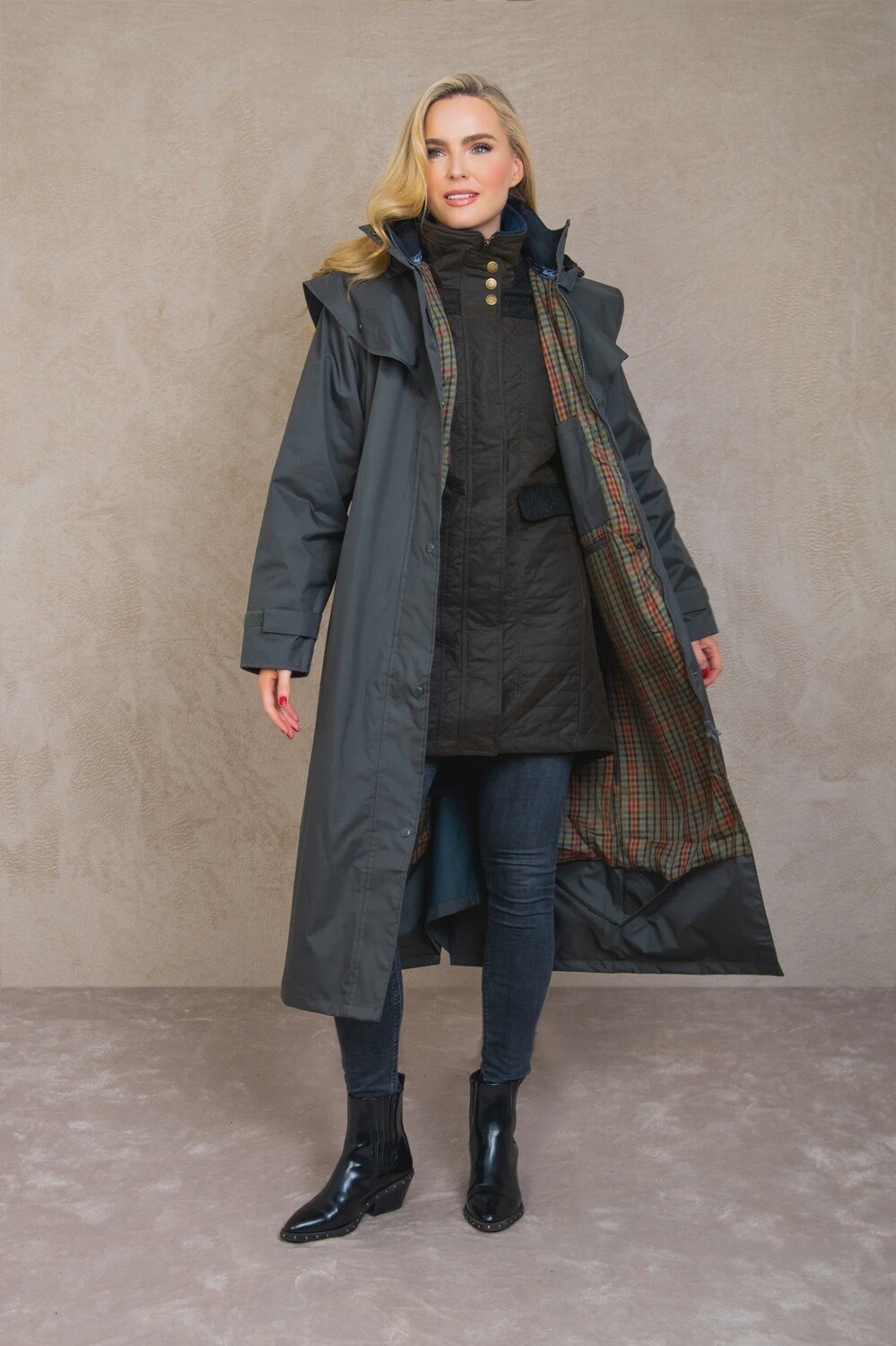 Malvern Long Raincoat