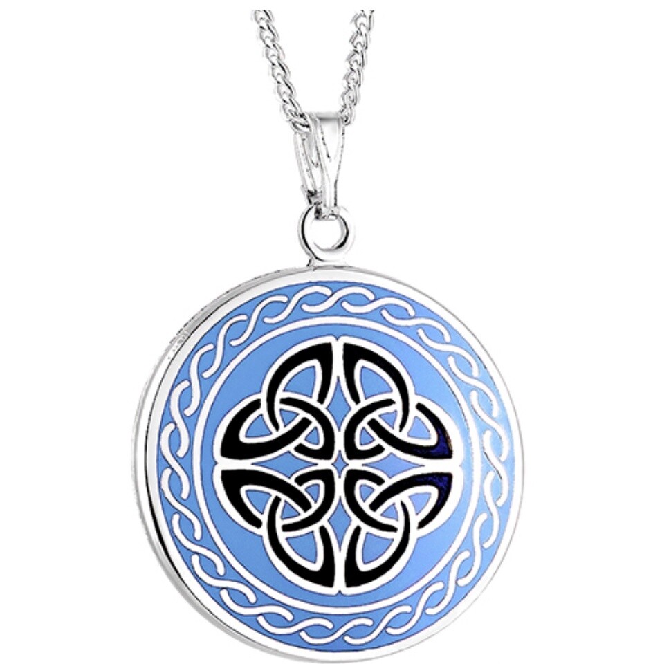 Book of Kells-Celtic Trinity necklace