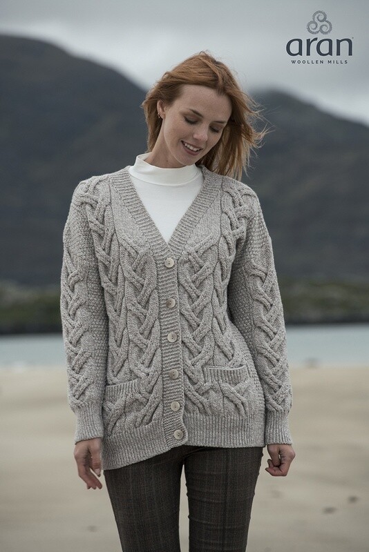Supersoft V-Neck Chunky Cardigan