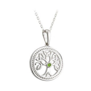 Irish Tree of Life pendant-Sterling Silver