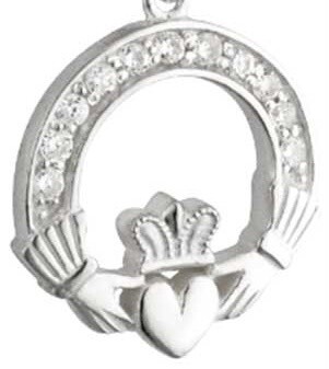 Claddagh Pendant-Sterling Silver