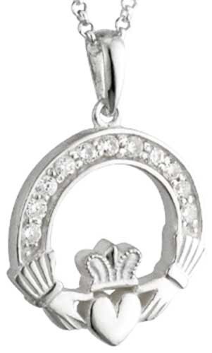 Claddagh Pendant-Sterling Silver