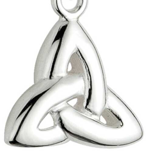 Trinity Knot necklace-Sterling Silver