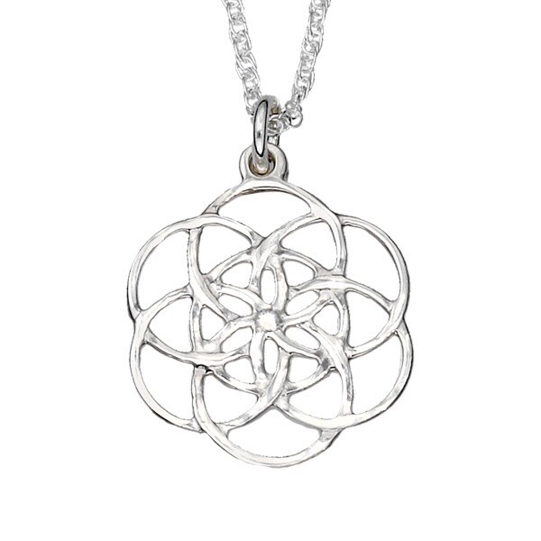 Sterling Silver Seed of Life Pendant