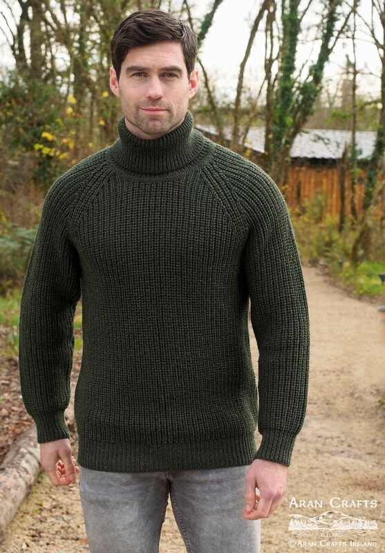 Submariner Rib Roll Neck Sweater