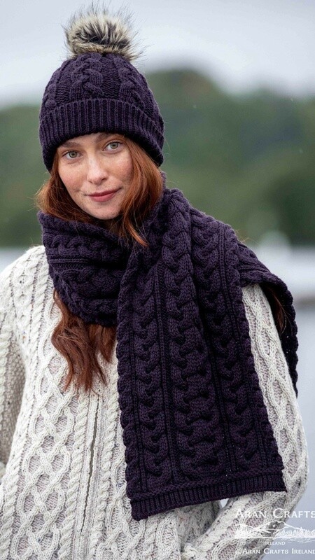 Chunky Cable Scarf