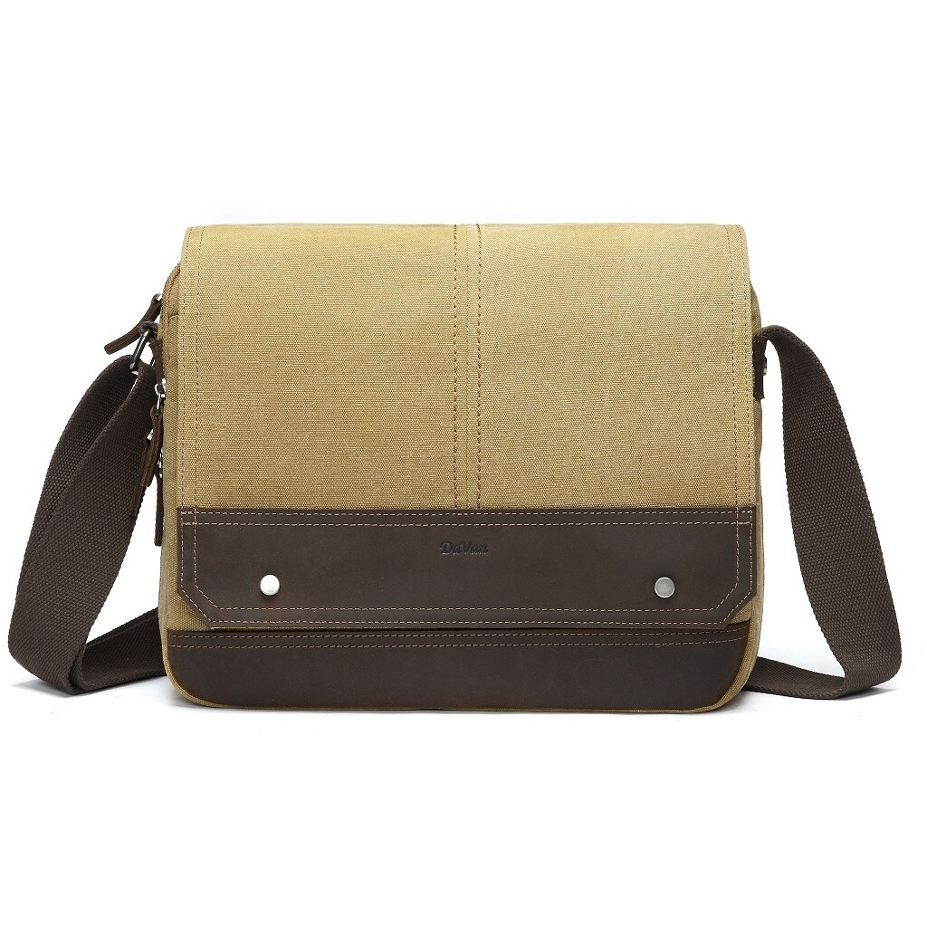 Canvas Messenger Bag (4 colours)