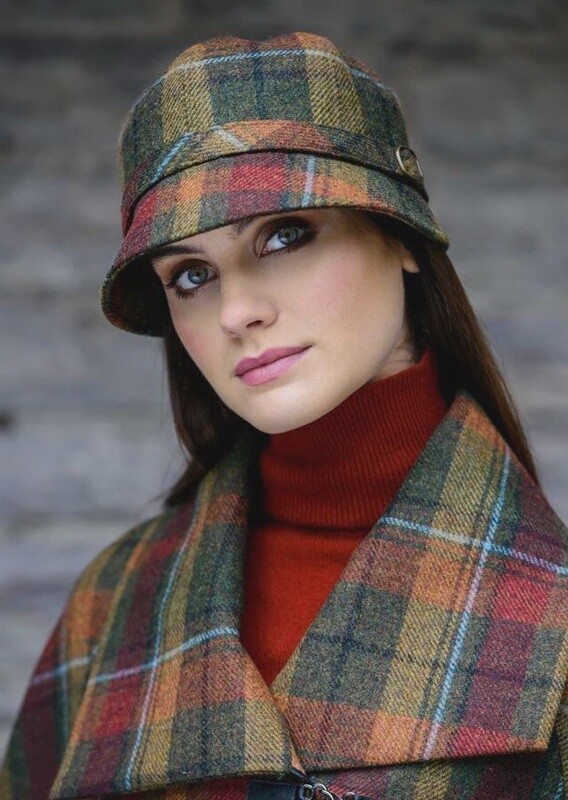 Flapper Tweed Hat - Autumn #321
