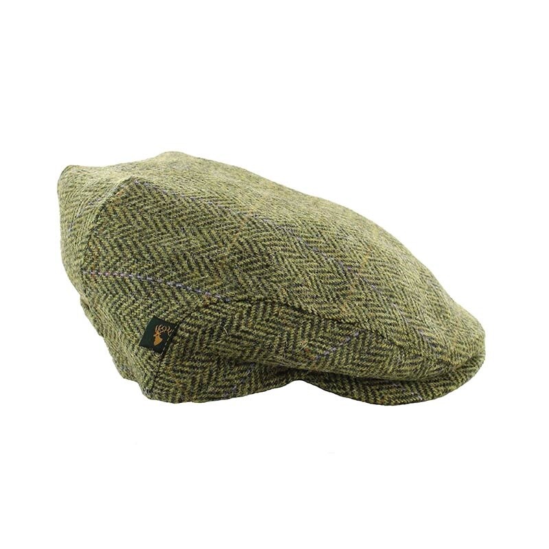 Trinity Cap - Light Green Herringbone - Col. 51