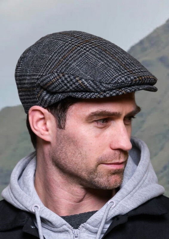 Trinity Cap - Grey Houndstooth - Col. 601 X