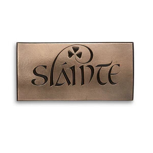 Slainte Plaque-Bronze