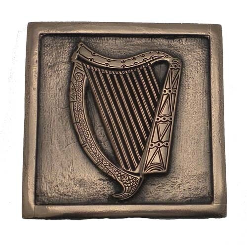 Irish Harp-Bronze
