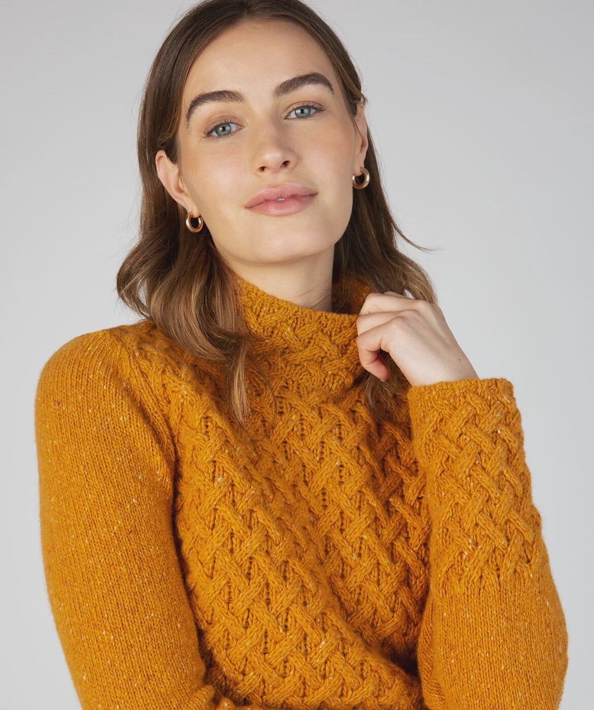 Trellis Wool and Cashmere Sweater
