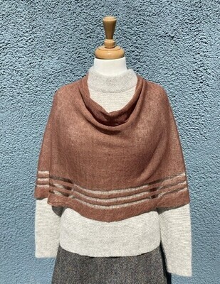 100% Irish Linen Poncho