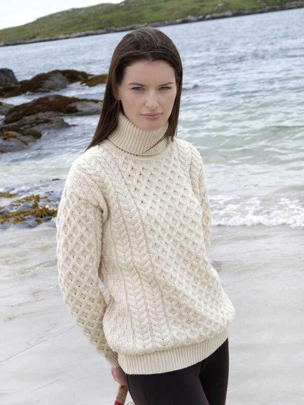 Unisex Carrick Merino Polo Neck Sweater