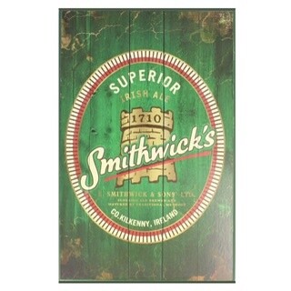Smithwicks Distressed Wooden Sign